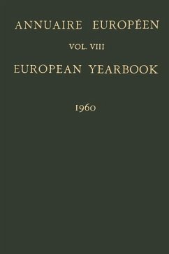 Annuaire Européen / European Yearbook - Landheer, B.;Carter, W. Horsfall