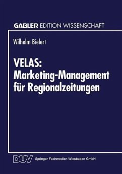 VELAS: Marketing-Management für Regionalzeitungen - Bielert, Wilhelm