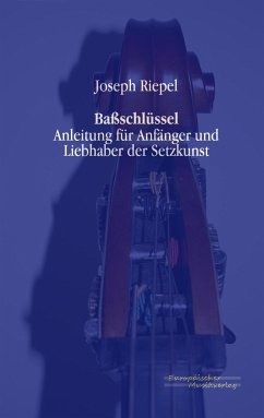 Baßschlüssel - Riepel, Joseph