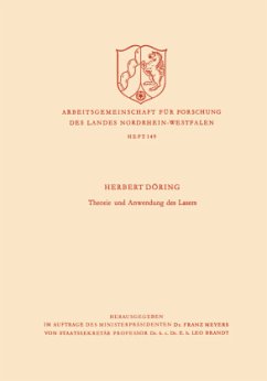 Theorie und Anwendung des Lasers - Döring, Herbert