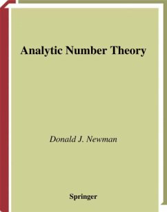 Analytic Number Theory - Newman, Donald J.