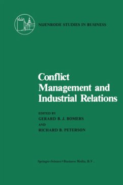 Conflict Management and Industrial Relations - Bomers, G. B. J.;Peterson, R. B.