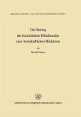 Der Beitrag des französischen Mittelstandes zum wirtschaftlichen Wachstum Der Beitrag des französischen Mittelstandes zum wirtschaftlichen Wachstum
