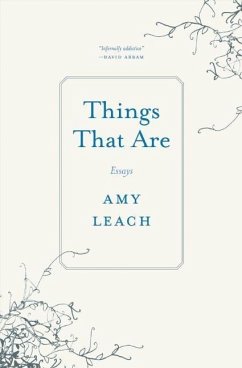 Things That Are: Essays - Leach, Amy