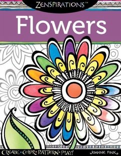 Zenspirations Coloring Book Flowers - Fink, Joanne