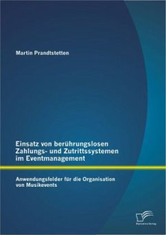 Cover Einsatz von berührungslosen Zahlungs- und Zutrittssystemen im Eventmanagement: Anwendungsfelder für die Organisation von Musikevents