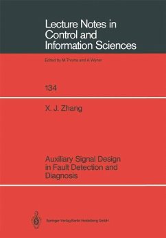 Auxiliary Signal Design in Fault Detection and Diagnosis - Zhang, Xue J.