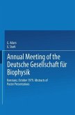 Annual Meeting of the Deutsche Gesellschaft für Biophysik