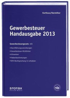 Cover Gewerbesteuer Handausgabe 2013