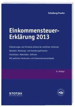 Einkommensteuer-Erklärung 2013