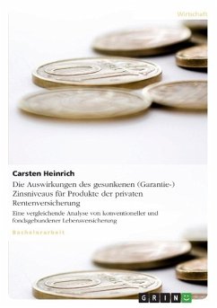 Die Auswirkungen des gesunkenen (Garantie-) Zinsniveaus für Produkte der privaten Rentenversicherung - Heinrich, Carsten