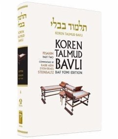 Koren Talmud Bavli, Vol.7: Tractate Pesahim, Part 2: Noe Daf Yomi (B & W) Edition, Hebrew/English - Steinsaltz, Adin Even-Israel