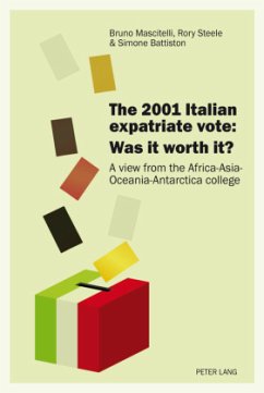 The 2001 Italian expatriate vote: Was it worth it? - Mascitelli, Bruno;Steele, Rory;Battiston, Simone