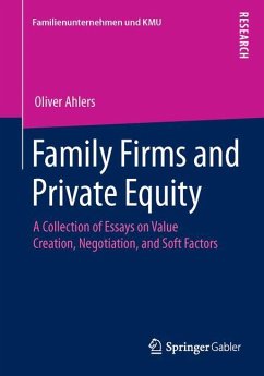 Family Firms and Private Equity - Ahlers, Oliver