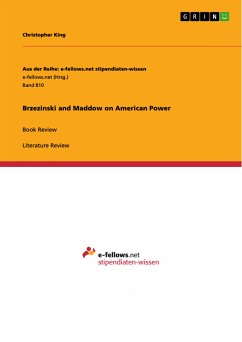 Brzezinski and Maddow on American Power (eBook, PDF) - King, Christopher