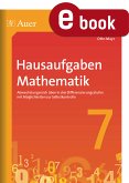 Hausaufgaben Mathematik Klasse 7 (eBook, PDF)