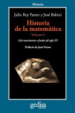 Historia de la matemática 2 : del Renacimiento a finales del siglo XX