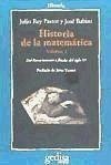 Historia de la matemática 2 : del Renacimiento a finales del siglo XX - Babini, José; Rey Pastor, Julio