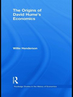 The Origins of David Hume's Economics - Henderson, Willie