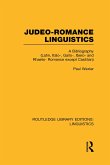 Judeo-Romance Linguistics (RLE Linguistics E