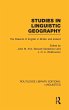 Studies in Linguistic Geography (RLE... - Bild 1