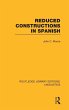 Reduced Constructions in Spanish (RLE... - Bild 1