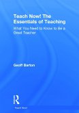 Teach Now! the Essentials of Teaching