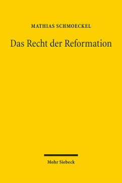 Cover Das Recht der Reformation