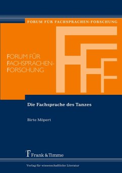 Die Fachsprache des Tanzes - Möpert, Birte