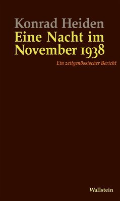 Eine Nacht im November 1938 (eBook, ePUB) - Heiden, Konrad