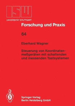 Cover Steuerung von Koordinatenmeßgeräten mit schlatenden und messenden Tastsystemen