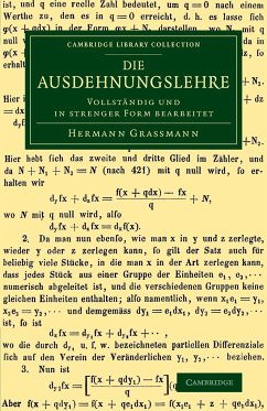 Die Ausdehnungslehre - Grassmann, Hermann