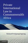 Private International Law in Commonwealth Africa (eBook, PDF)