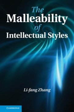 Cover Malleability of Intellectual Styles (eBook, PDF)