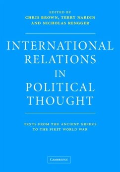 International Relations in Political Thought (eBook, PDF)