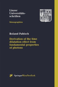 Cover Derivation of the time dilatation effect from fundamental properties of photons