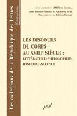 Les discours du corps au XVIIIe siecle : Litterature... (eBook, PDF)