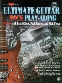 Ultimate Play-Along Guitar Trax Rock - Gilbert, Paul;Hanson, Paul;Nolan, Nick
