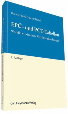 EPÜ- und PCT-Tabellen