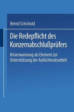 Cover Die Redepflicht des Konzernabschlußprüfers