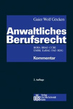 Anwaltliches Berufsrecht