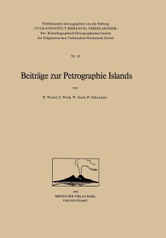 Beiträge zur Petrographie Islands - Wetzel;WENK;SCHWANDER