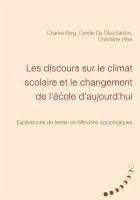 Les discours sur le climat scolaire et le changement de l'école d'aujourd'hui (eBook, ePUB)