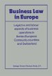 Business Law in Europe - Bild 1