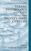 Taking Psychology and Law into the Twenty-First Century