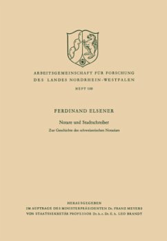Notare und Stadtschreiber - Elsener, Ferdinand