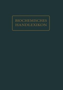 Biochemisches Handlexikon - Bass, L. W.;Dalmer, O.;Kröner, W.