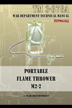 Portable Flame Thrower M2-2 - War Department