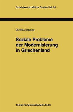 Cover Soziale Probleme der Modernisierung in Griechenland