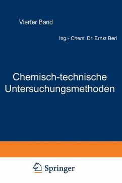 Chemisch-technische Untersuchungsmethoden - Lunge, Berl;Aufhäuser, D.;Aulich, P.
